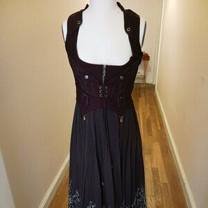 Ozz Steampunk Vest Dress